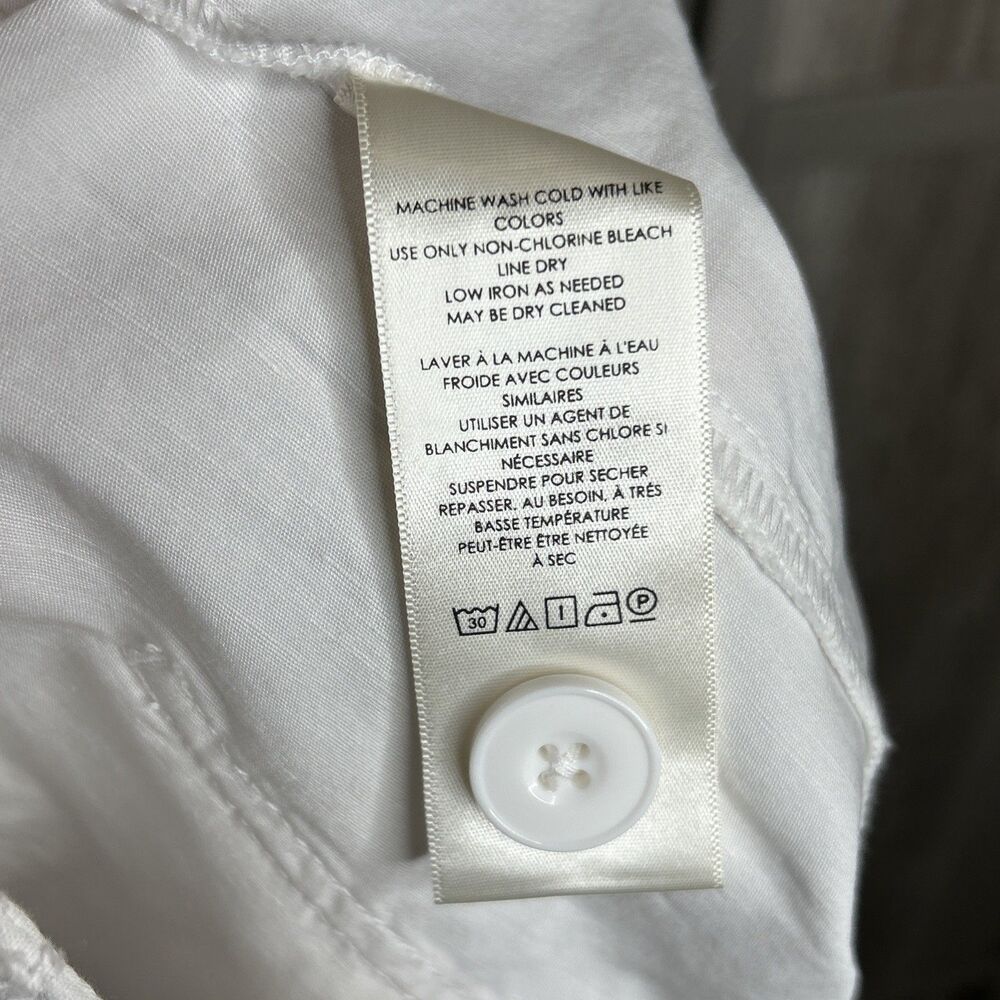 Maeve Shorts Size 8 White Color High Rise Pockets OB1430408 - Picture 6 of 8